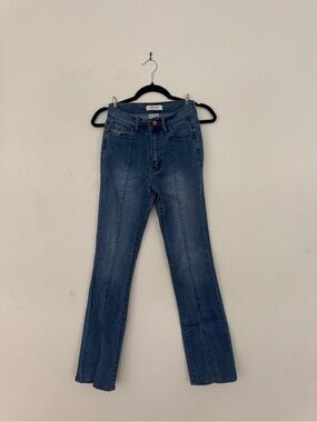 Vigoss Women's Medium Blue Flare Jeans